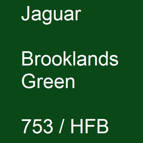 Jaguar, Brooklands Green, 753 / HFB.